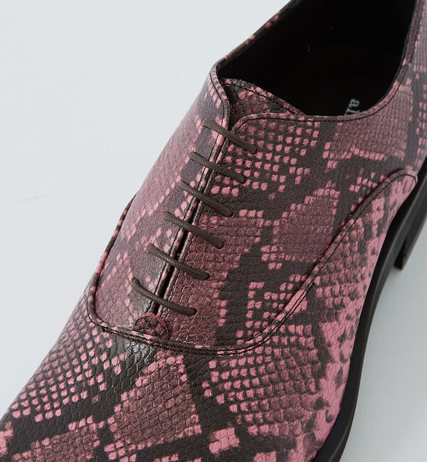 alfredoBANNISTER「パイソン オブリーク シューズ」|その他|