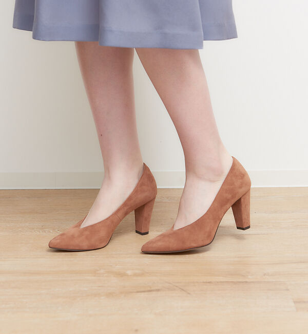 Rouge vif「Vカットパンプス」|パンプス|