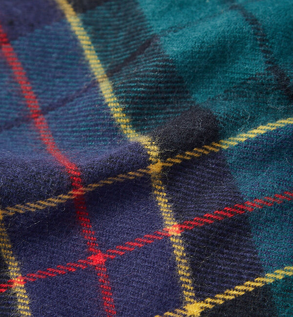 Rouge vif「起毛チェックストール」|マフラー|