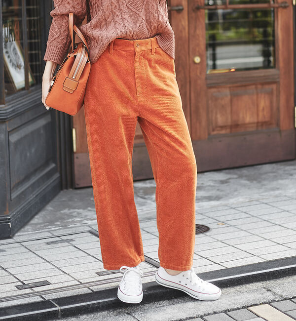 Rouge vif「ソフトコーデュロイパンツ」|その他|アンバー