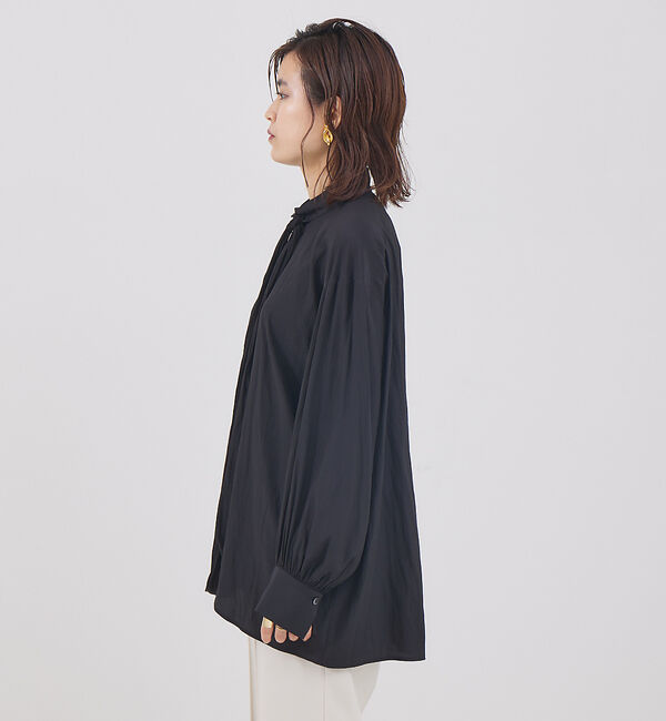 Rouge vif「割繊リボンデザインシャツ」|シャツ・ブラウス|