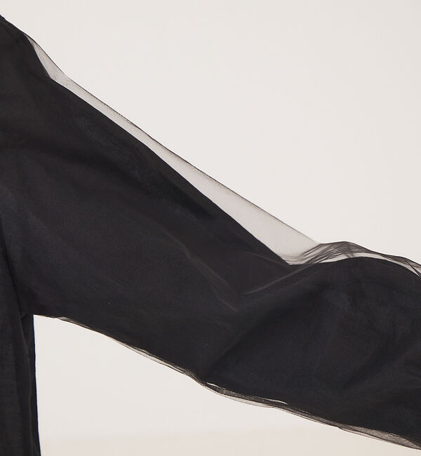 Rouge vif「袖チュールレースシャツ」|シャツ・ブラウス|