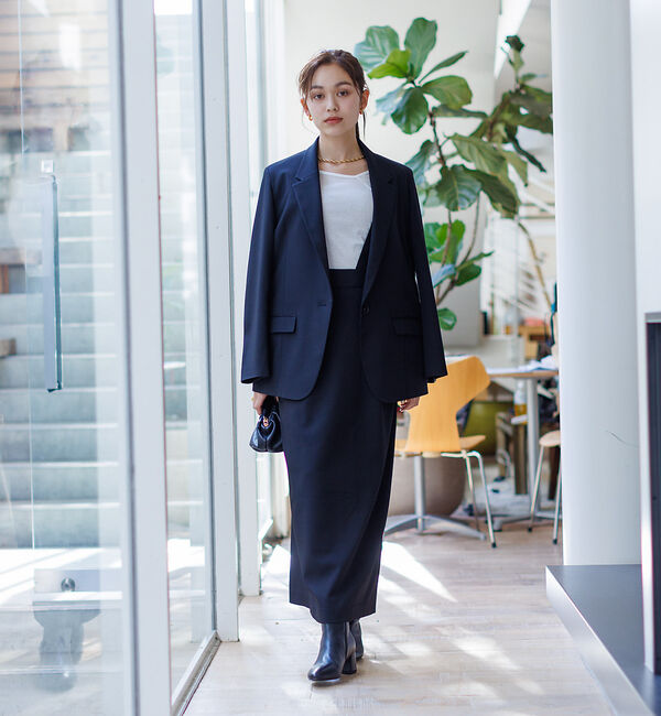 Rouge vif「【セットアップ対応】 シングルテーラードジャケット」|テーラードジャケット|