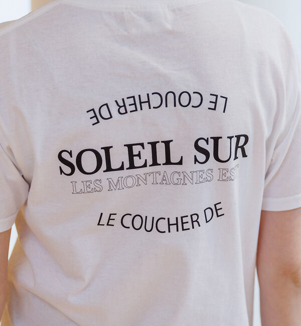 Rouge vif「ロゴコンパクトTシャツ」|Tシャツ・カットソー|