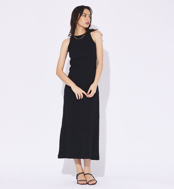 Rouge vif「＜25SS新色＞【Robert P.Miller/ロバートピーミラー】リブワンピ」|ワンピース|