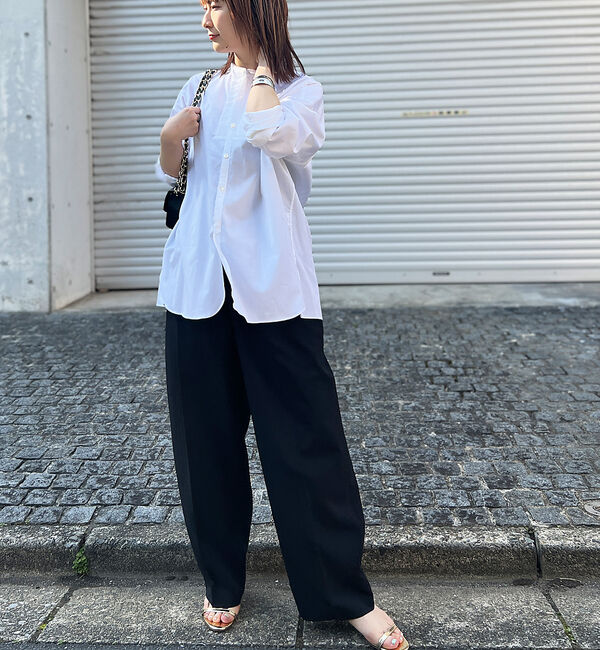 Rouge vif「ウエストゴム ワイドバレルパンツ」|その他|