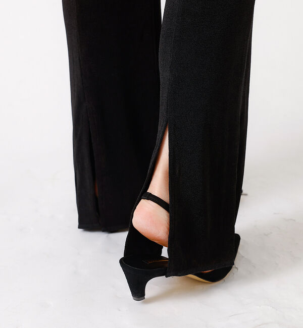 Rouge vif「【EVER AFTER/エバーアフター】ラメイージーパンツ / ラメ セミフレア」|その他|