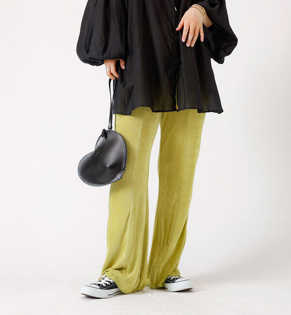 Rouge vif「【EVER AFTER/エバーアフター】ラメイージーパンツ / ラメ セミフレア」|その他|