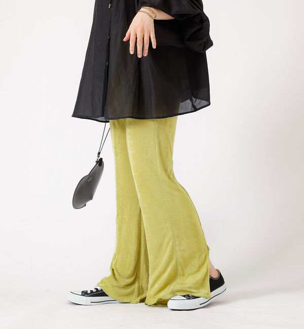 Rouge vif「【EVER AFTER/エバーアフター】ラメイージーパンツ / ラメ セミフレア」|その他|