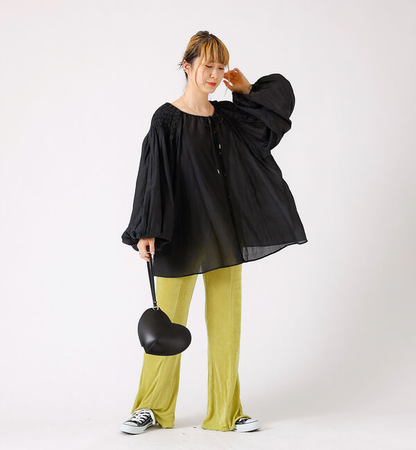 Rouge vif「【EVER AFTER/エバーアフター】ラメイージーパンツ / ラメ セミフレア」|その他|