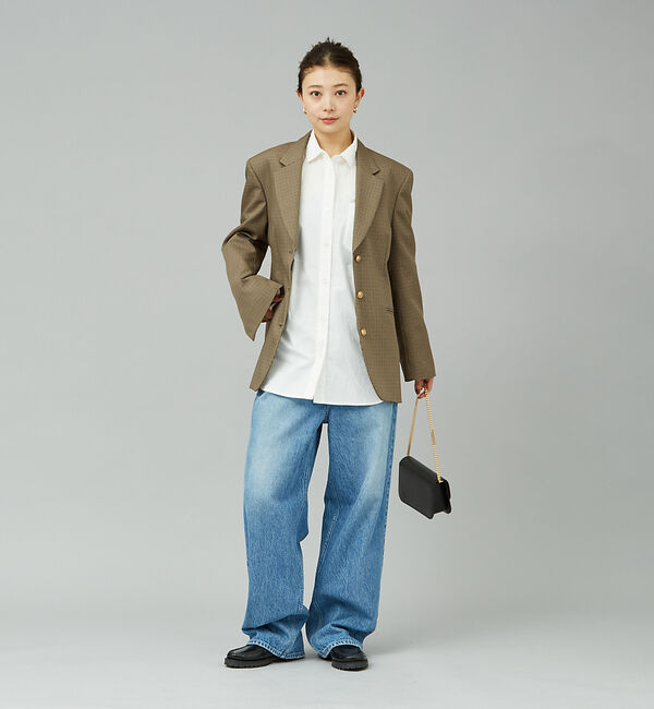 Rouge vif「チェックビックジャケット」|テーラードジャケット|