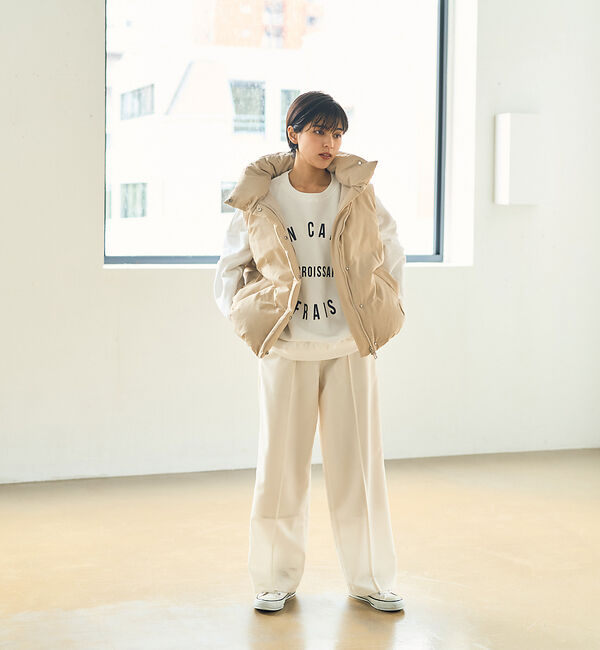 Rouge vif「ウールライクイージーストレートパンツ」|その他|