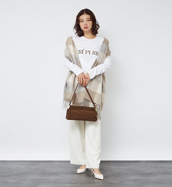 Rouge vif「シンプルロゴプリントロンT」|Tシャツ・カットソー|