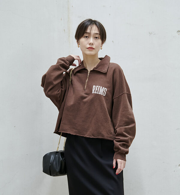 Rouge vif「【AULENTTI/オウレンティ】チェーン付ハンドショルダーバッグ」|ハンドバッグ|