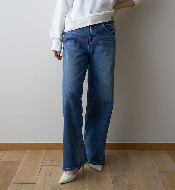 Rouge vif「【RED CARD/レッドカード】35th Anniversary Wide　ワ」|デニム|ブルー