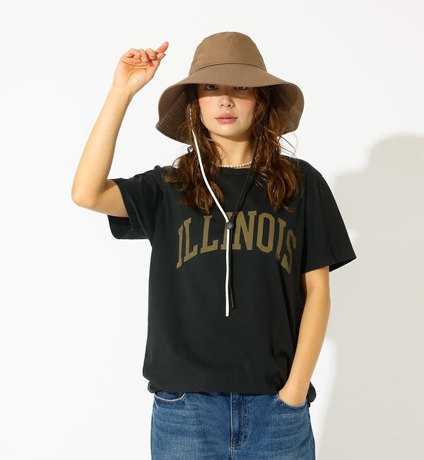 Rouge vif「【Ruben/ルーベン】ラスターワイドブリムハット（顎紐付き）【WEB限定】」|その他|