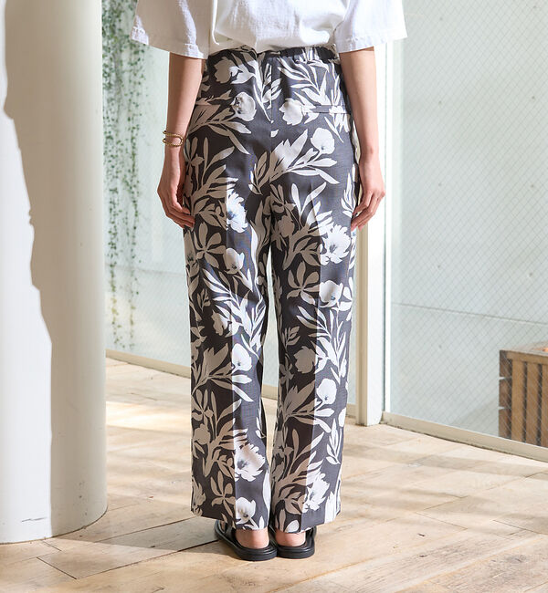 Rouge vif「モノトーンプリントイージーパンツ」|その他|