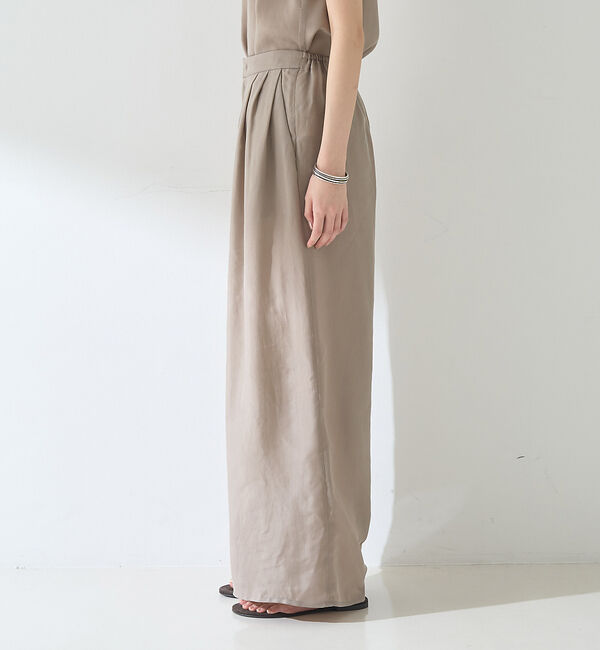 Rouge vif「【セットアップ対応】【新色登場】キュプラフィブリル ワイドパンツ」|その他|