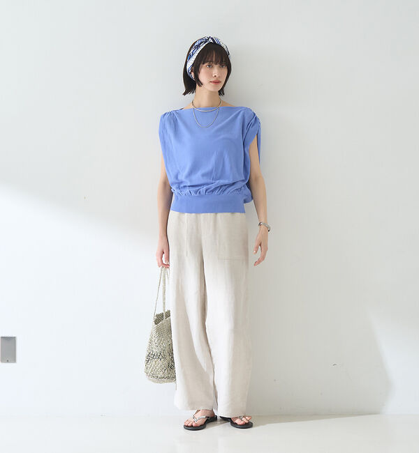 Rouge vif「ドレープニットプルオーバー」|ニット・セーター|