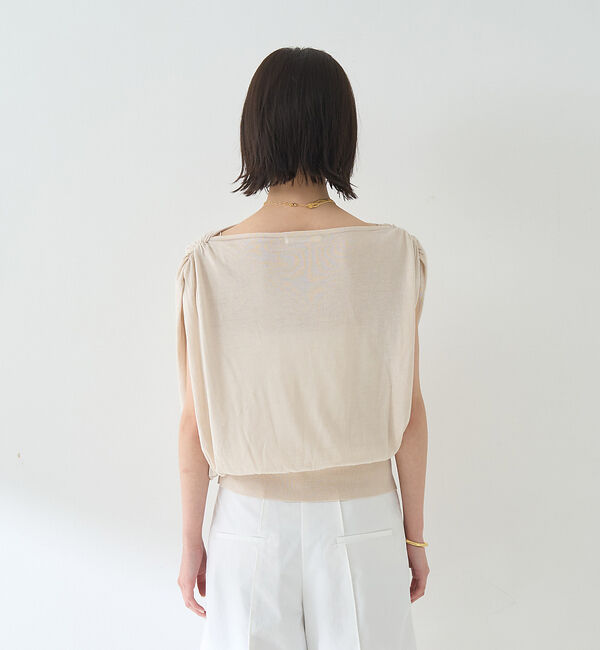 Rouge vif「ドレープニットプルオーバー」|ニット・セーター|