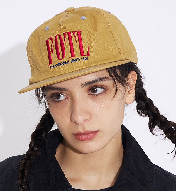 Rouge vif「【FRUIT OF THE LOOM】EX ACCENT STITCH CAP」|その他|ブラウン