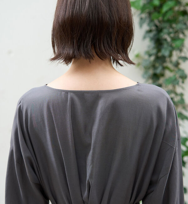 Rouge vif「ヴィンテージキュプラウエストマークワンピース」|ワンピース|