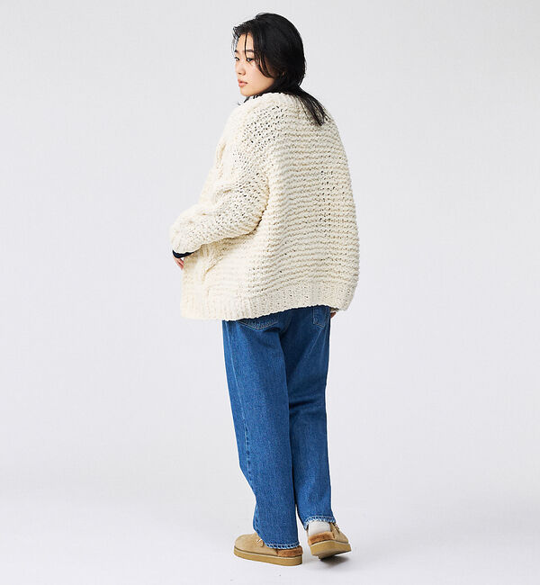 Rouge vif「【IRONING / アイロニング】ケーブルニットカーディガン/cable ro」|ニット・セーター|