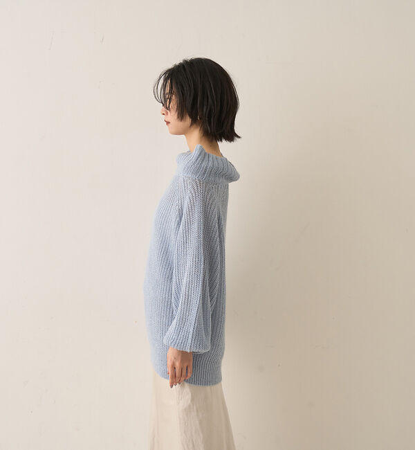 Rouge vif「モヘア混オフショルラメニットプルオーバー」|ニット・セーター|