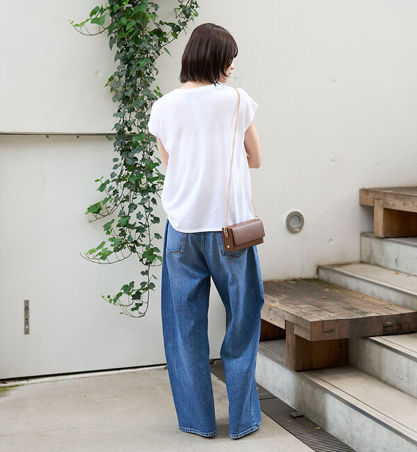 Rouge vif「【AULENTTI/オウレンティ】スクエアチェーンポシェット」|ショルダー・メッセンジャー|