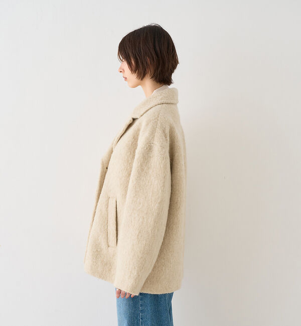 Rouge vif「【追加4】【一部店舗限定】ラメシャギースライバーPコート/ピーコート」|ピーコート|