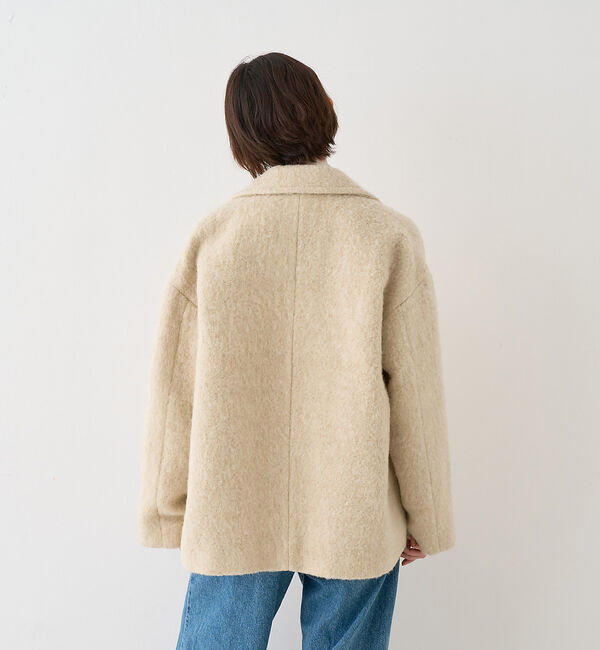 Rouge vif「【追加4】【一部店舗限定】ラメシャギースライバーPコート/ピーコート」|ピーコート|