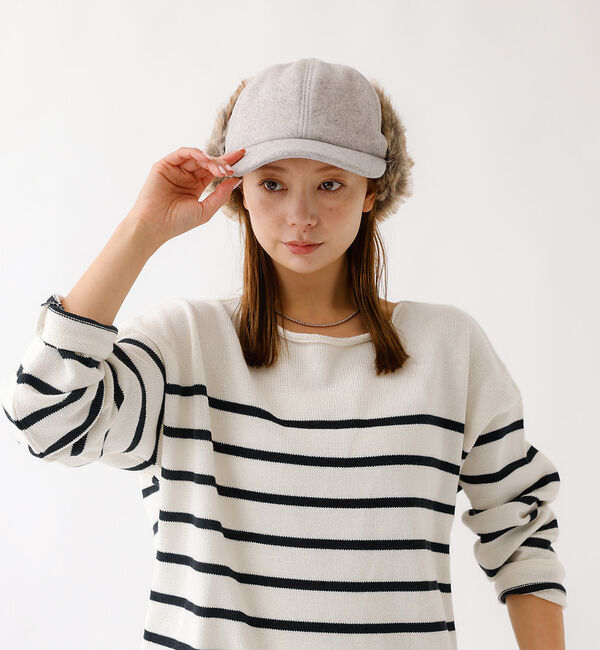 Rouge vif「【RUBEN/ルーベン】RUS-6451/ウールライクドイヤーカバーキャップ/W」|その他|