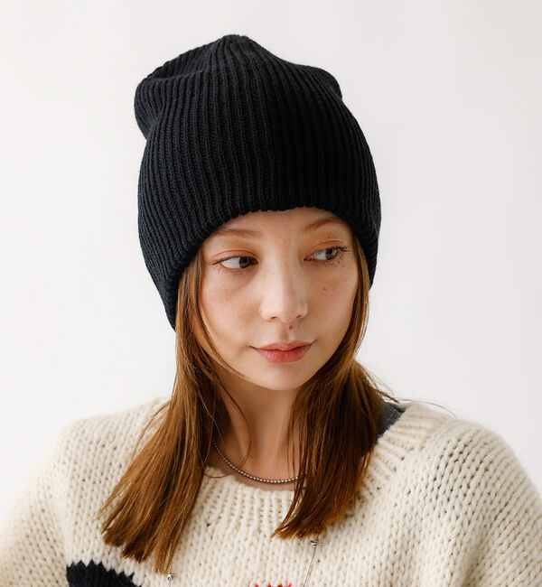 Rouge vif「【RUBEN/ルーベン】RUS-8343/メリノウールリラックスビーニー/MER」|その他|