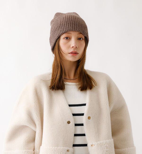 Rouge vif「【RUBEN/ルーベン】RUS-8343/メリノウールリラックスビーニー/MER」|その他|