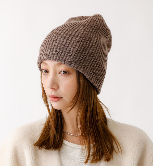 Rouge vif「【RUBEN/ルーベン】RUS-8343/メリノウールリラックスビーニー/MER」|その他|