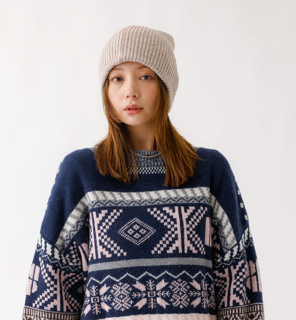 Rouge vif「【RUBEN/ルーベン】RUS-8343/メリノウールリラックスビーニー/MER」|その他|