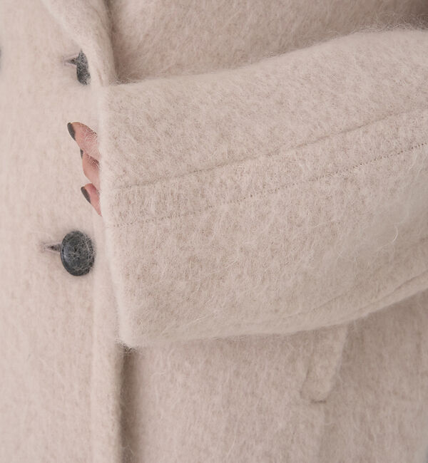 Rouge vif「シャギーピーコート」|ピーコート|