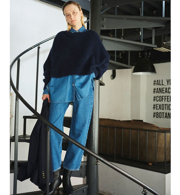 Rouge vif「【REMME／レメ】サイドジップレザーショートブーツ」|ショートブーツ|