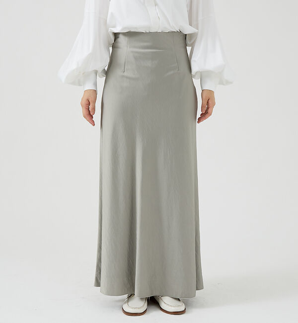 Rouge vif「サテンマーメイドスカート」|スカート|