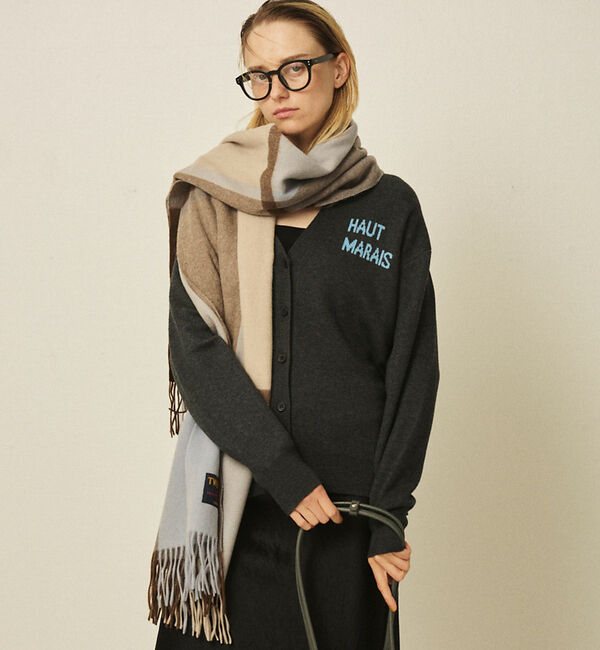 Rouge vif「【定番人気】【2025AW新作】【TWEEDMILL/ツイードミル】大判ストール」|マフラー|