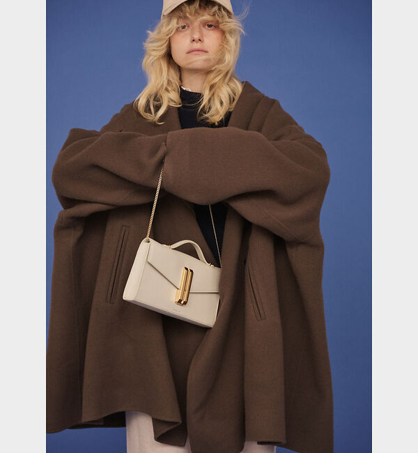 Rouge vif「【2サイズ展開】ウール混変形リバーコート」|その他|