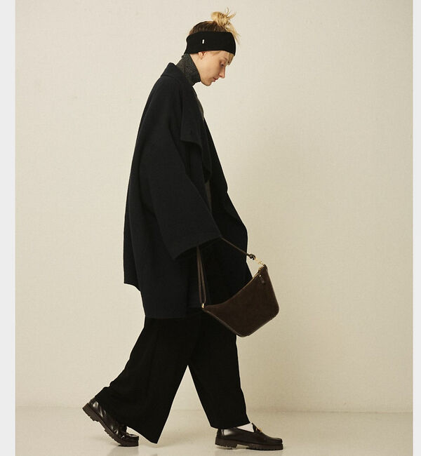 Rouge vif「【2サイズ展開】ウール混変形リバーコート」|その他|