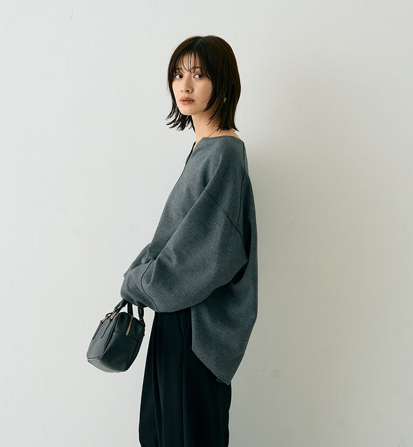 Rouge vif「圧縮ニットプルオーバーブラウス」|ニット・セーター|