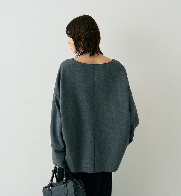 Rouge vif「圧縮ニットプルオーバーブラウス」|ニット・セーター|