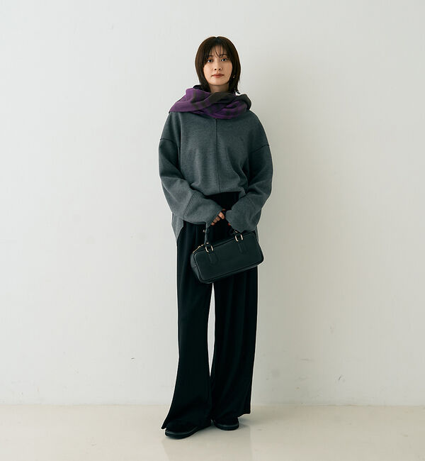 Rouge vif「圧縮ニットプルオーバーブラウス」|ニット・セーター|