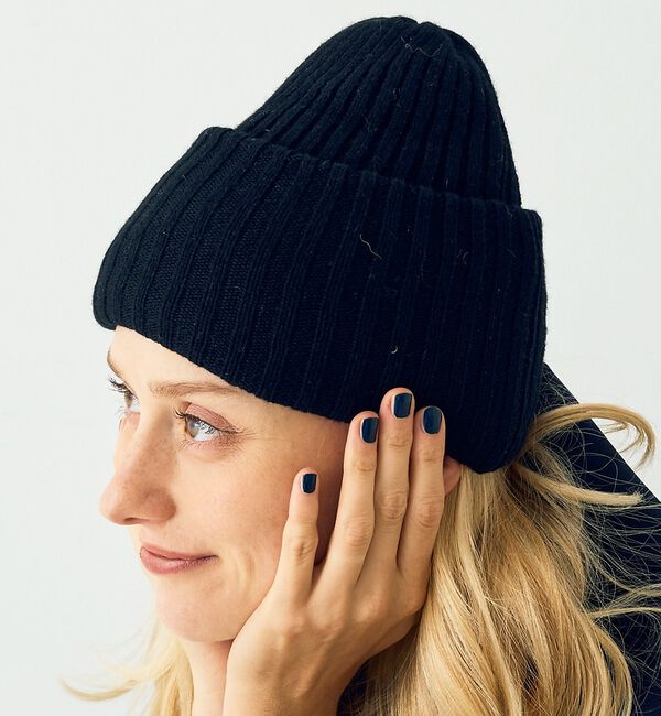 Rouge vif「【COSY/コージー】リブニットキャップ　ビーニー」|その他|