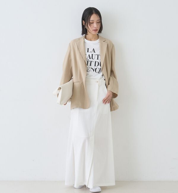 Rouge vif「バックフォト グラフィックロゴTシャツ」|Tシャツ・カットソー|