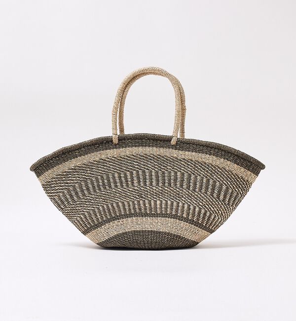 Rouge vif「【BAGMATI / バグマティ】アバカバスケット L / トートかごバッグ」|かごバッグ|モカ