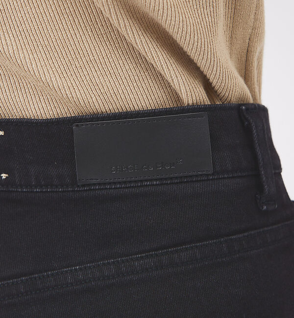 qualite「【SERGE】スキニーパンツ」|デニム|