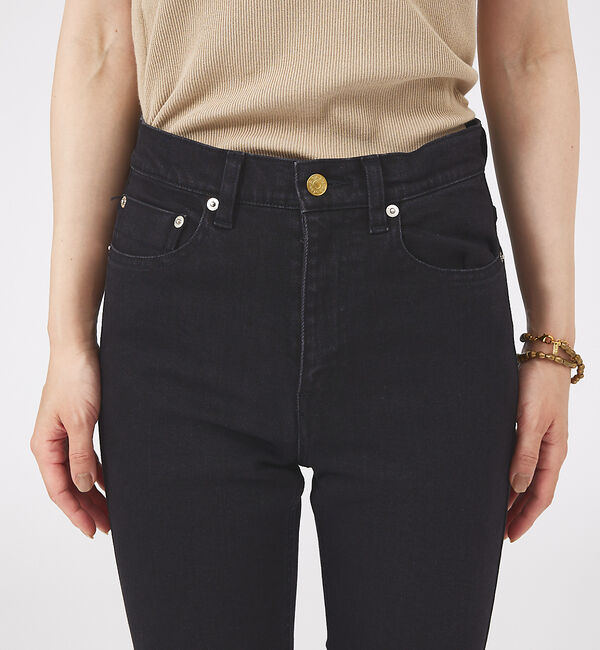 qualite「【SERGE】スキニーパンツ」|デニム|